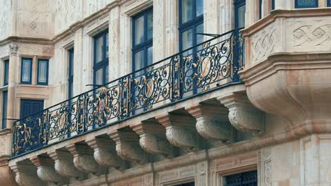 Luxembourg City Grand Ducal Palace external view.