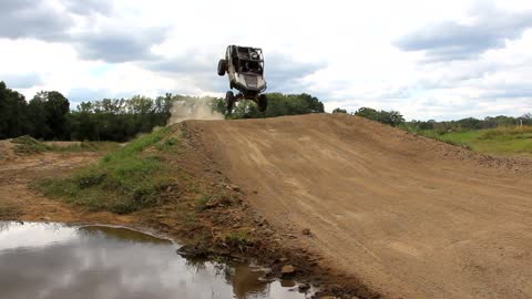 Death Flip. Insane Front Flip Sends Driver To The Hospital