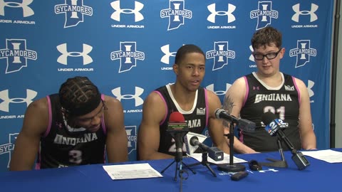 ISU vs. Drake Post-game Press Conference with #3 Ryan Conwell, #20 Jayson Kent, & #21 Robbie Avila