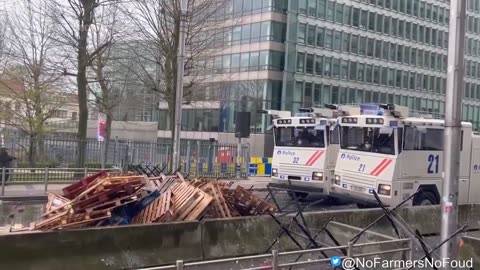 BELGIUM: Farmers Protest: The farmers are rising up in Brussels!