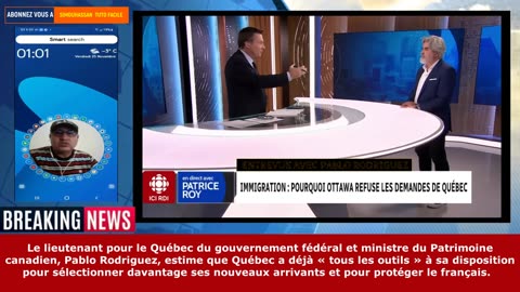 Immigration au Canada entrevue avec le ministre Pablo Rodriguez