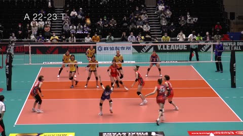 20230409 V-league Final 4 AGEO vs TORAY view from court end