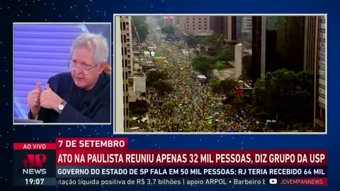 Eleições 2022 7 de Setembro - USP faz a contagem !!!! kkk (Os Pingos nos Is) 2022,9,10