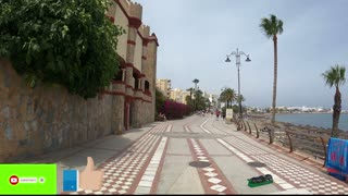 benalmadena promenade malaga in may 2024