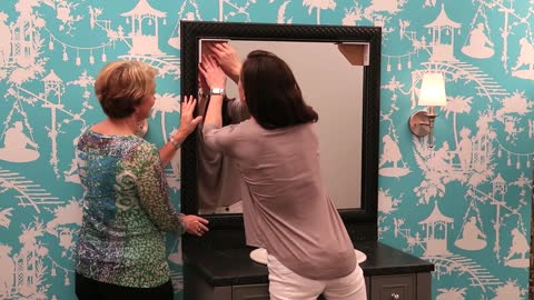 See How to Frame a Bathroom Mirror - MirrorMate Frames® Frame Installation