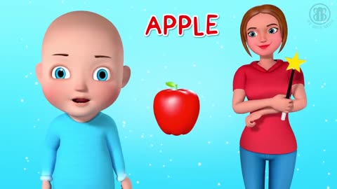 Learn Colors with Fruits - SurpriseToys Nursery Rhymes, Kids Songs