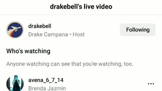 Drake bell very short live ig live 4/30/23part1