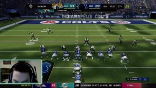 Madden22 Colts Vs Jaguars. Did I Win Or Lose? GAME 10