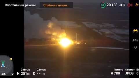 RAF destroy Ukrainian BM-21 Grad Launcher