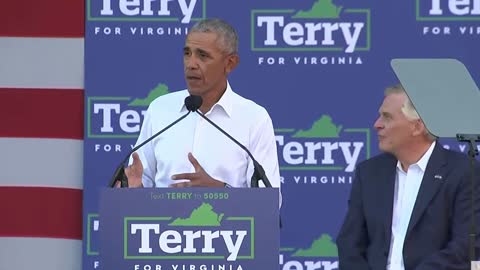 Barack Obama Signals That Democrats Intend to Cheat in the Virginia Governor's Election