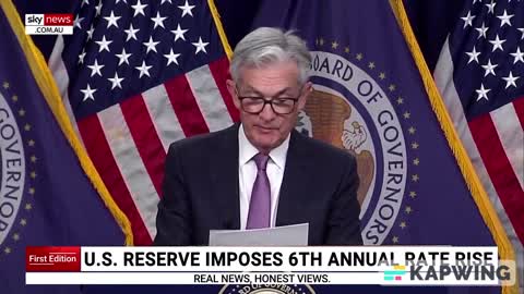 US Federal Reserve Imposes Sixth Consecutive Rate Rise