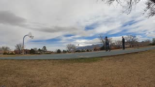 Skateboard Quadcopter Kitesurfing