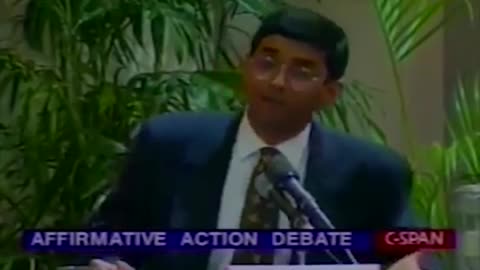 Dinesh D'Souza Proves Affirmative Action Is Discrimination In Epic Debate