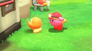 Nobody doesn't say "Hi" back to Kirby...NOBODY! 😠