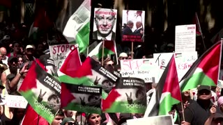 Thousands join pro-Palestine march in Sydney