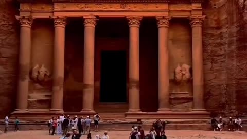 The history of the ancient city of Petra in Jordan dates back to 400 BC.