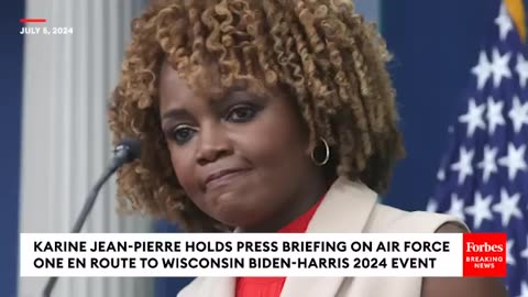 Reporter Asks Karine Jean-Pierre- How Can Biden Do His Job If 'He Can't Do Things After 8 O'Clock-'