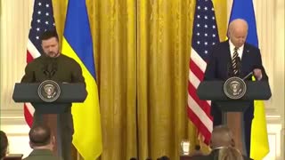 Bumbling Biden Gets EMBARRASSED While Zelensky Tells Him What To Do