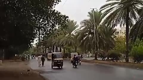 Morning Drizzling on Suparco Road