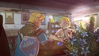 ☕️ a cozy lofi Zelda mix by Coffee Date, cozy relaxing music for studying and chilling