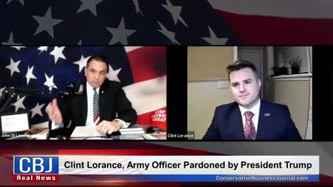 Clint Lorance, Army Officer Pardoned by Trump, on the Conservative Business Journal Podcast Show