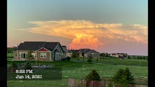 Isolated Stationary Storm