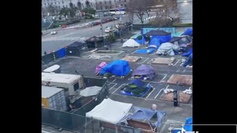 Homeless Camps In The Middle of San Francisco