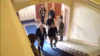 Zelenskyy can’t even wear a tie as he greets the President of the United States