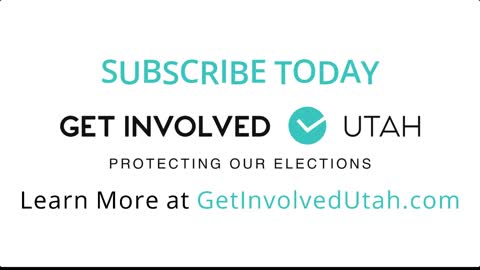 Extended Announcement for Get Involved Utah--Subscribe today!