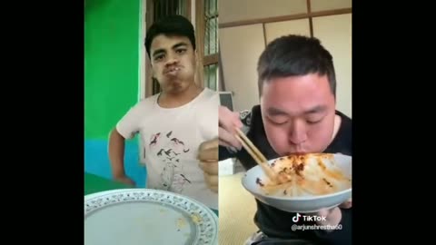 Funny Food Challenge On TikTok | INDIA Vs CHINA | Be Me Stick 2023