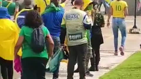 Brazilian Police Attempted Murder On Patriots Peacefully Protesting Election Fraud