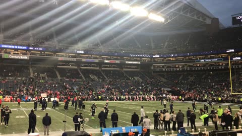Pat Mahomes and KC Chiefs take the field @ Seattle Seahawks (Dec. 2018)