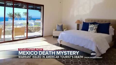 Warrant issued in American tourist's death l WNT