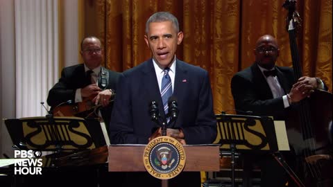 Watch President Obama speak -- and sing -- at White House tribute to Ray Charles