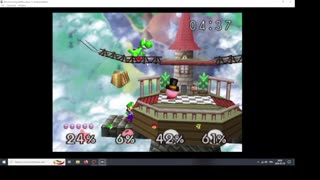 Smash Remix Version 1.5.0 Classic Mode With Magic Hat Kirby