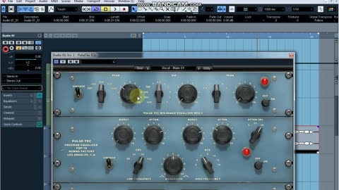 Powerfull Equlizer In Nomed Fectory Vst Bundal For Vocal & Music Pulse Tec EQs