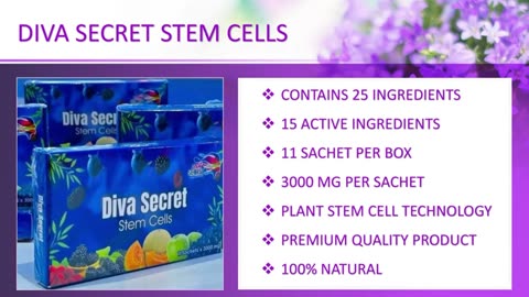 Diva Secret International I Stem Cells I Health care Product I #health #healthyfood #healthcare