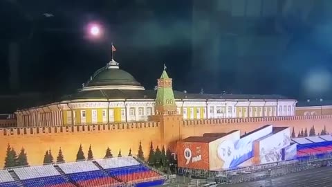 Kremlin Dome Attacked By Two Drones