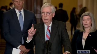 Mitch McConnell: “Providing assistance for Ukrainians to defeat the Russians, that’s the number one priority for the United States right now according to most Republicans.”