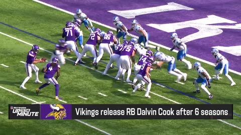 BREAKING NEWS || VIKINGS RELEASE RB DALVIN COOK😱😱😱😱