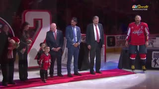 Ovechkin Honored by NHL Hockey Capitals goals scored