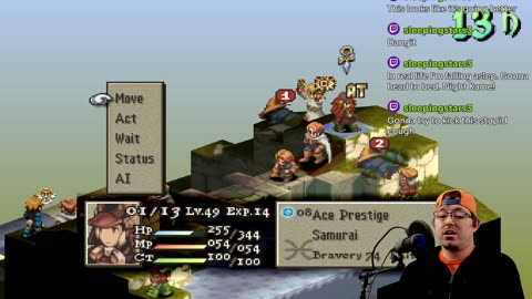 Final Fantasy Tactics - Trying to end the war