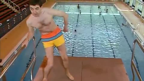 DIVE Mr Bean! Funny Clips Mr Bean Official