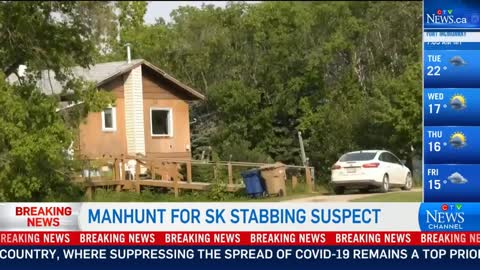 Saskatchewan stabbing attacks: manhunt continues for suspect Myles Sanderson