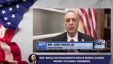 Rep. Biggs: No Documents Prove Biden Loaned Money to Family Members