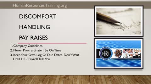 Handling Difficult Pay Raise Meetings! | Human Resources | HR Training | Course Generalist Clip 335