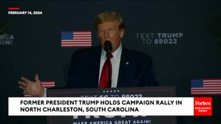 BREAKING NEWS: Trump Tears Into Nikki Haley, Biden At Campaign Rally In South Carolina