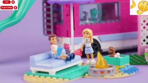 Barbie MEGA Car Building Toys Playset, Dream 🤗👉👇 link description
