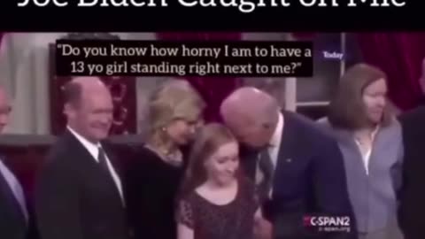 ~ FLASHBACK - Joe Biden Tells Little Girl That She Makes Him H - 0 - R - N - Y ~