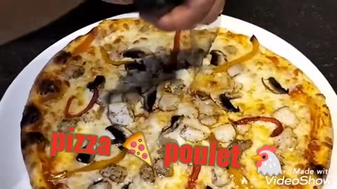 Pizza poulet 🐔